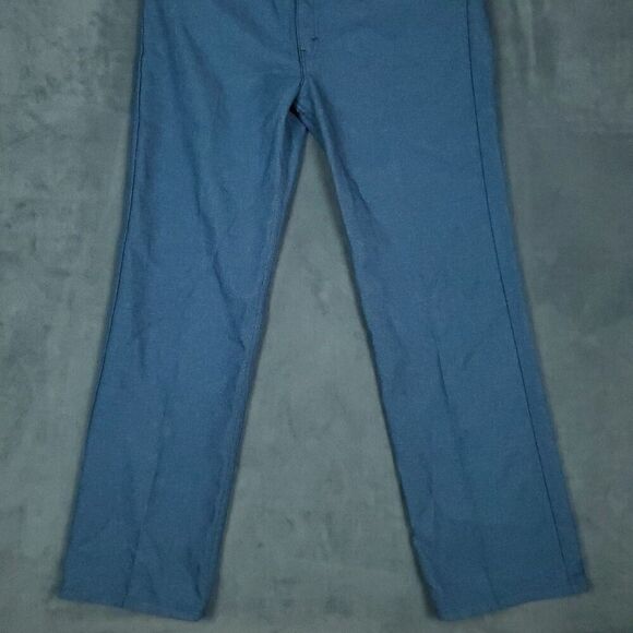 Vintage 90s Levis Pants Mens 36x32 100% Dacron Polyester Workwear Made USA - Picture 6 of 15